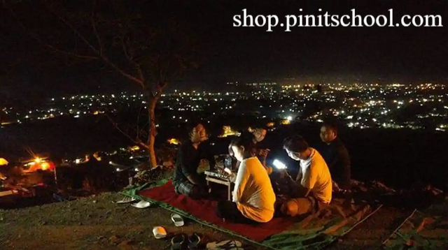 Pesona Kota Tepian Air dari Puncak Bukit Jatiwangi