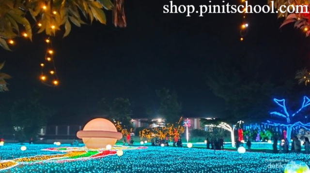 Light Wonderland TVRI, Menikmati Malam yang Penuh Kilau